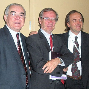 Miguel Padilha, George Baikoff (França), Roberto Zaldivar (Argentina)